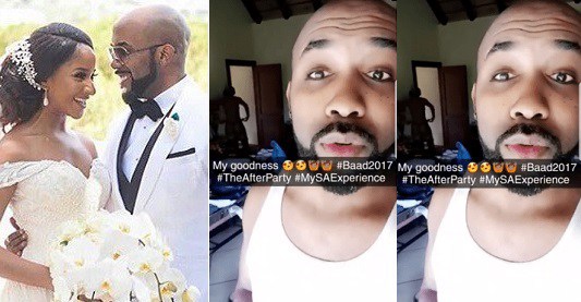 Banky-W mistakenly shares wife, Adesuas naked photo 